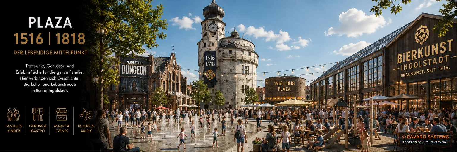 1516 | 1776 | 1818 Ingolstadt — Tagsüber Treffpunkt für Familien