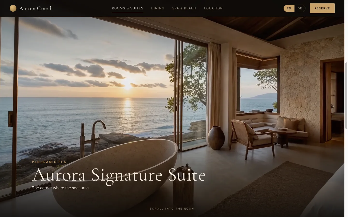 Aurora Grand — Hospitality