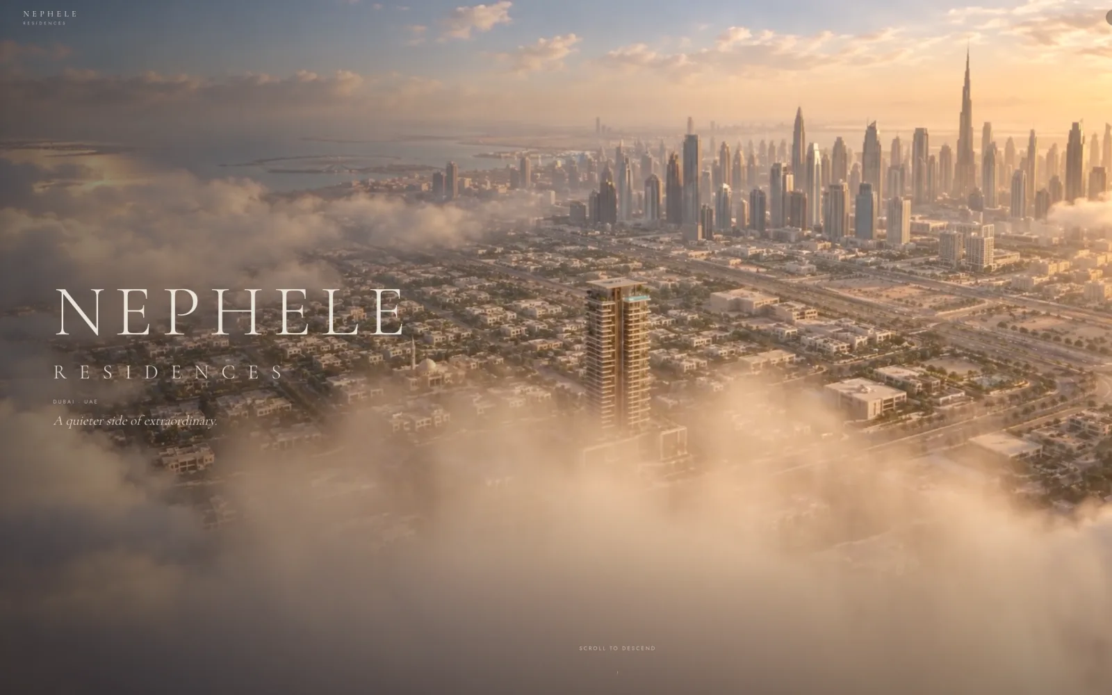 NEPHELE Residences — screenshot